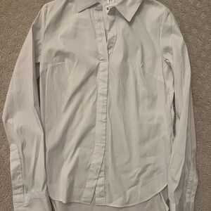SPANX Poplin Fitted Button-Down Shirt